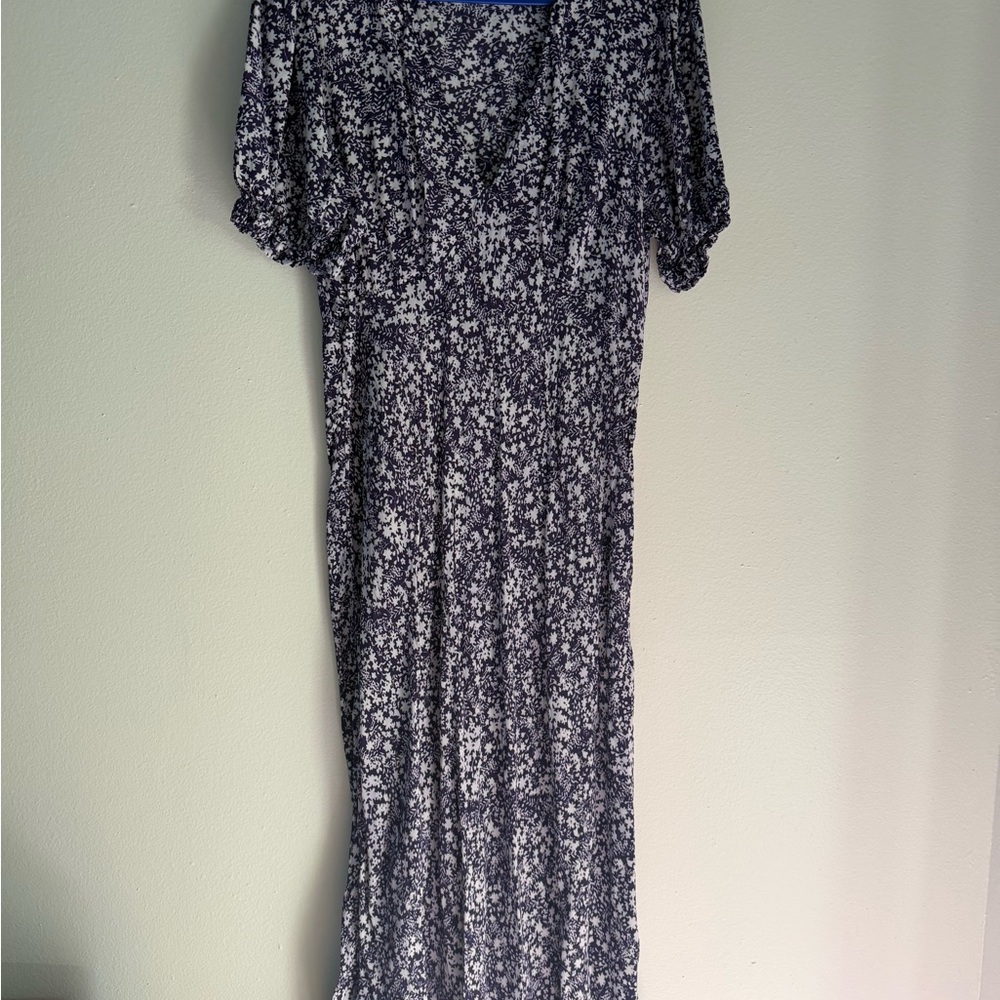 a new day Navy and White Floral Dress